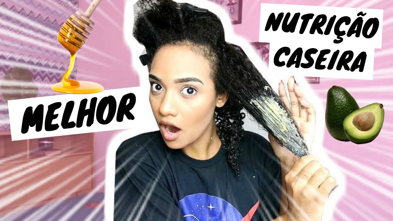 A MELHOR NUTRIÇÃO CASEIRA PARA TODOS OS TIPOS DE CABELO! #100kdaCa