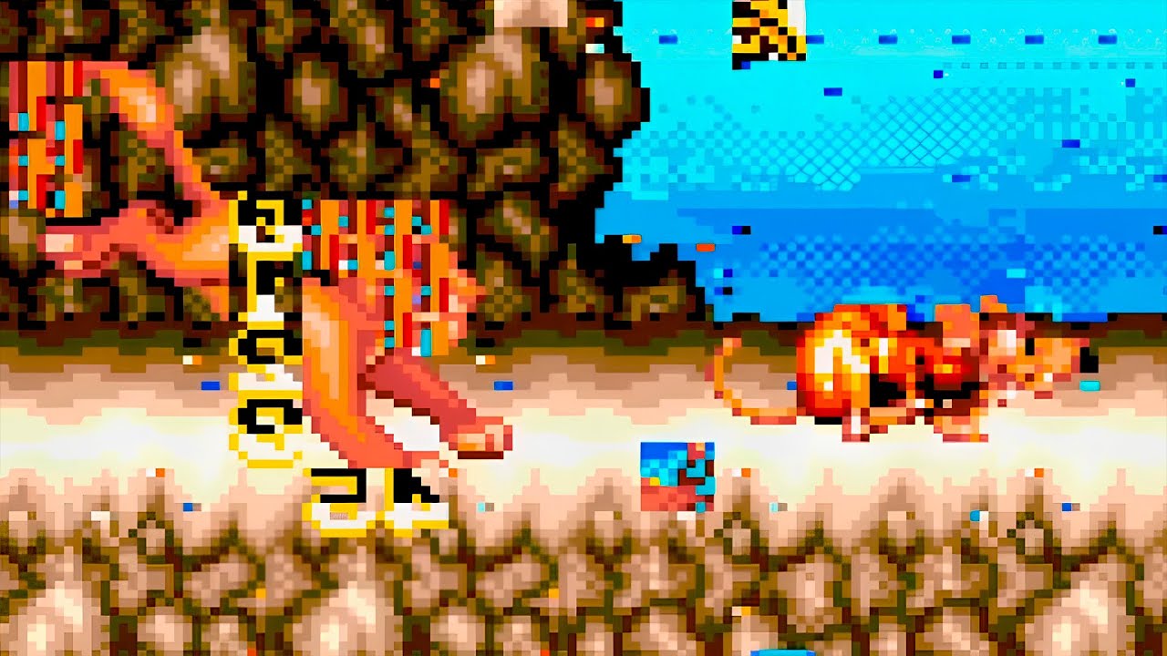 [Глюки] Король Лев 3 Sega | Сбой пиратской консоли и страшные секреты