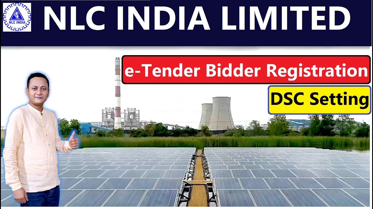 NLC INDIA LIMITED | Bidder Enrollment | Vendor Registration | e Tender Registration Process