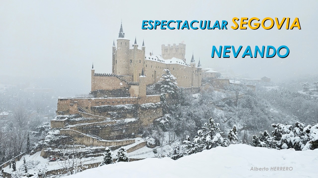 SEGOVIA ESPECTACULAR NEVANDO