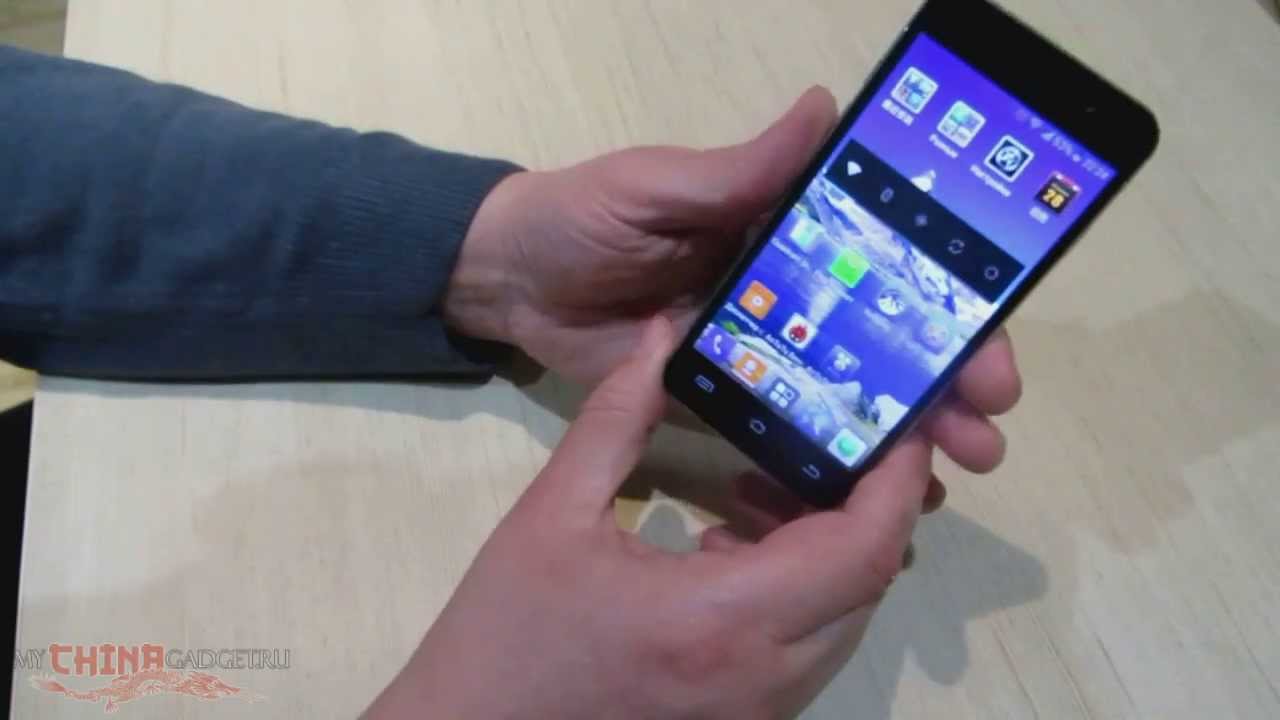 Обзор телефона JiaYu G5