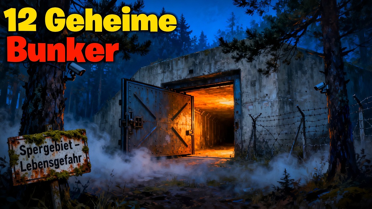 12 Geheime Bunker in Deutschland, die Google Maps verpixelt