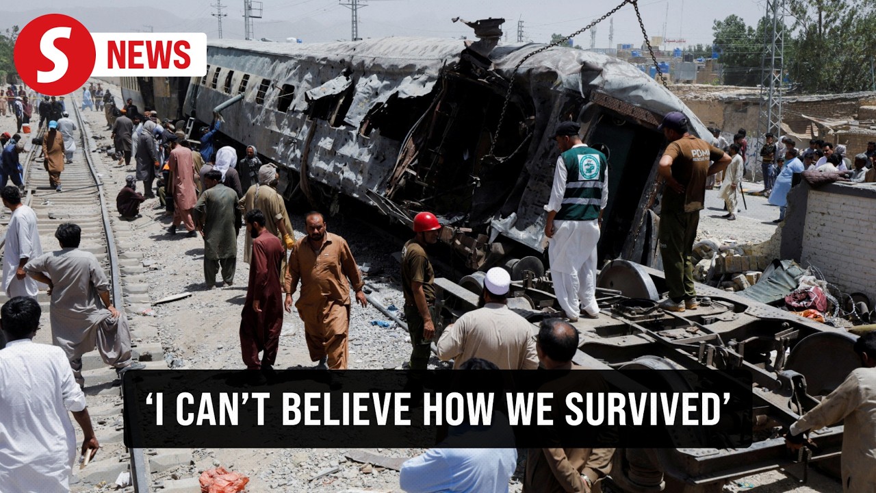 Witness recalls deadly Pakistan train blast