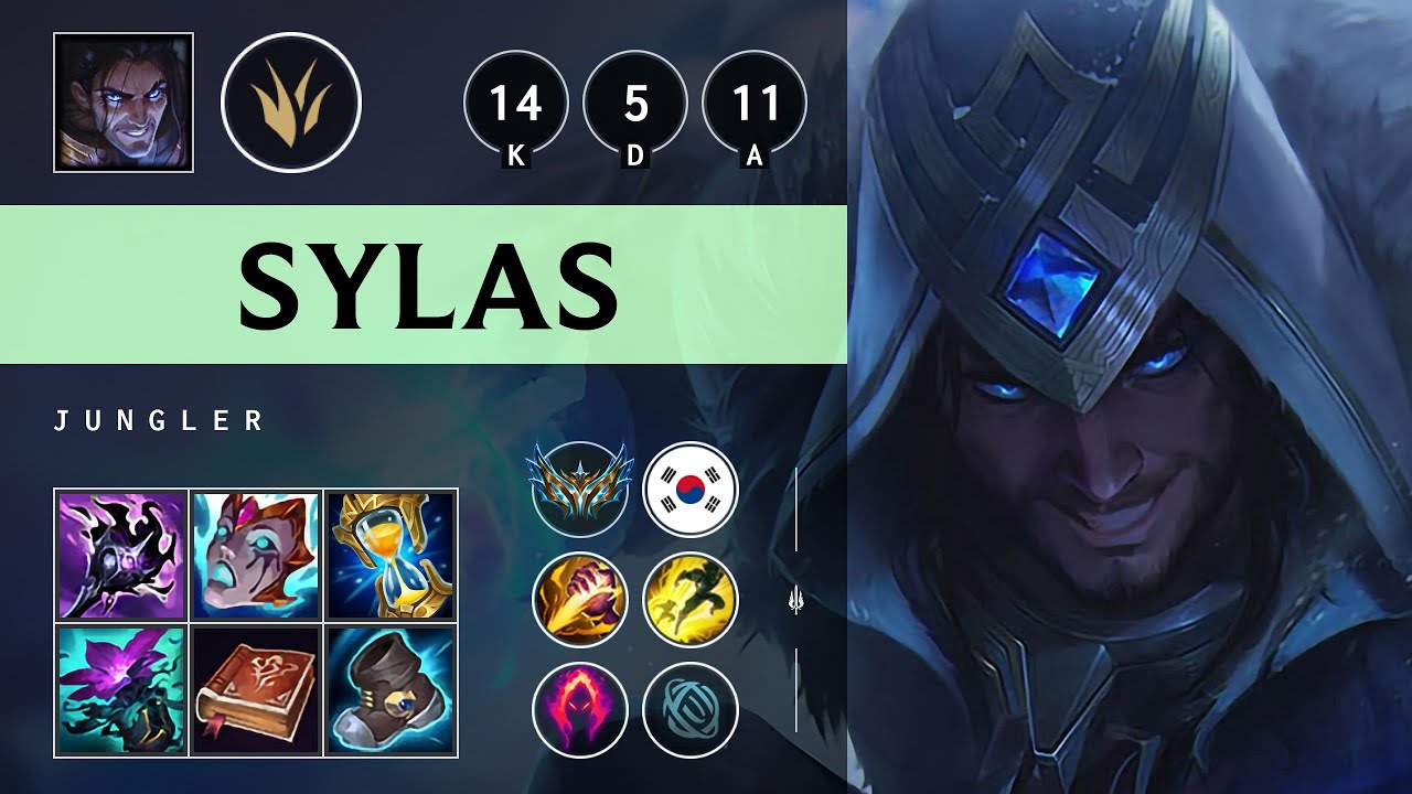 Sylas Jungle vs Fiddlesticks: Godlike - KR Challenger Patch 14.16