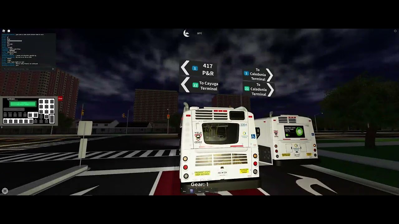 (read disc) VAMOS Bus Simulator: Driving an XDE40 on the Route 1 to 417 P&R
