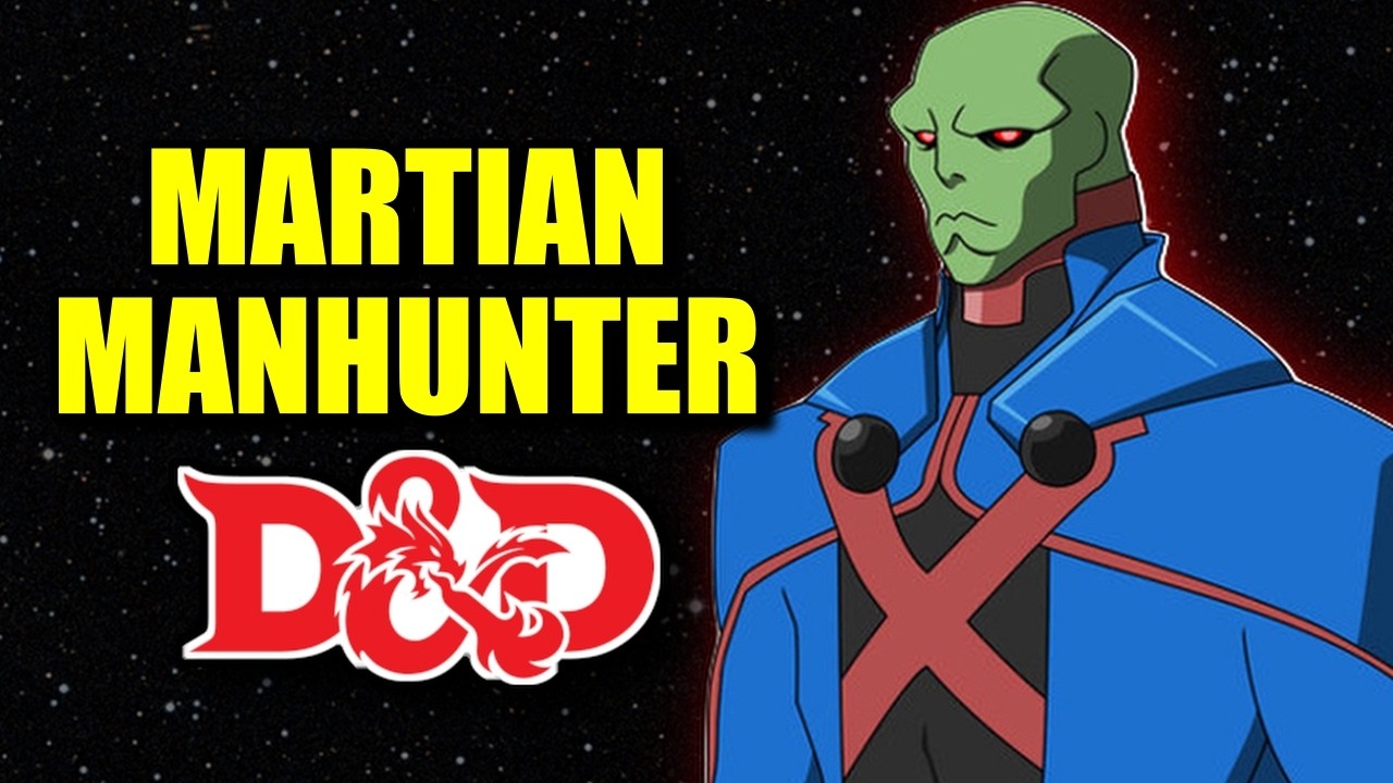 How to build the Martian Manhunter in Dungeons and Dragons