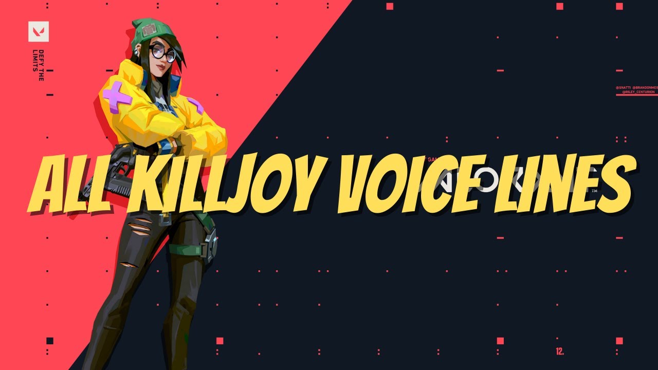 All Killjoy Voice Lines | Valorant | PH Gaming