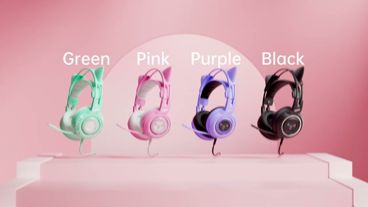 SOMIC G951s Cat Ears Gaming Headset For Every Gamers