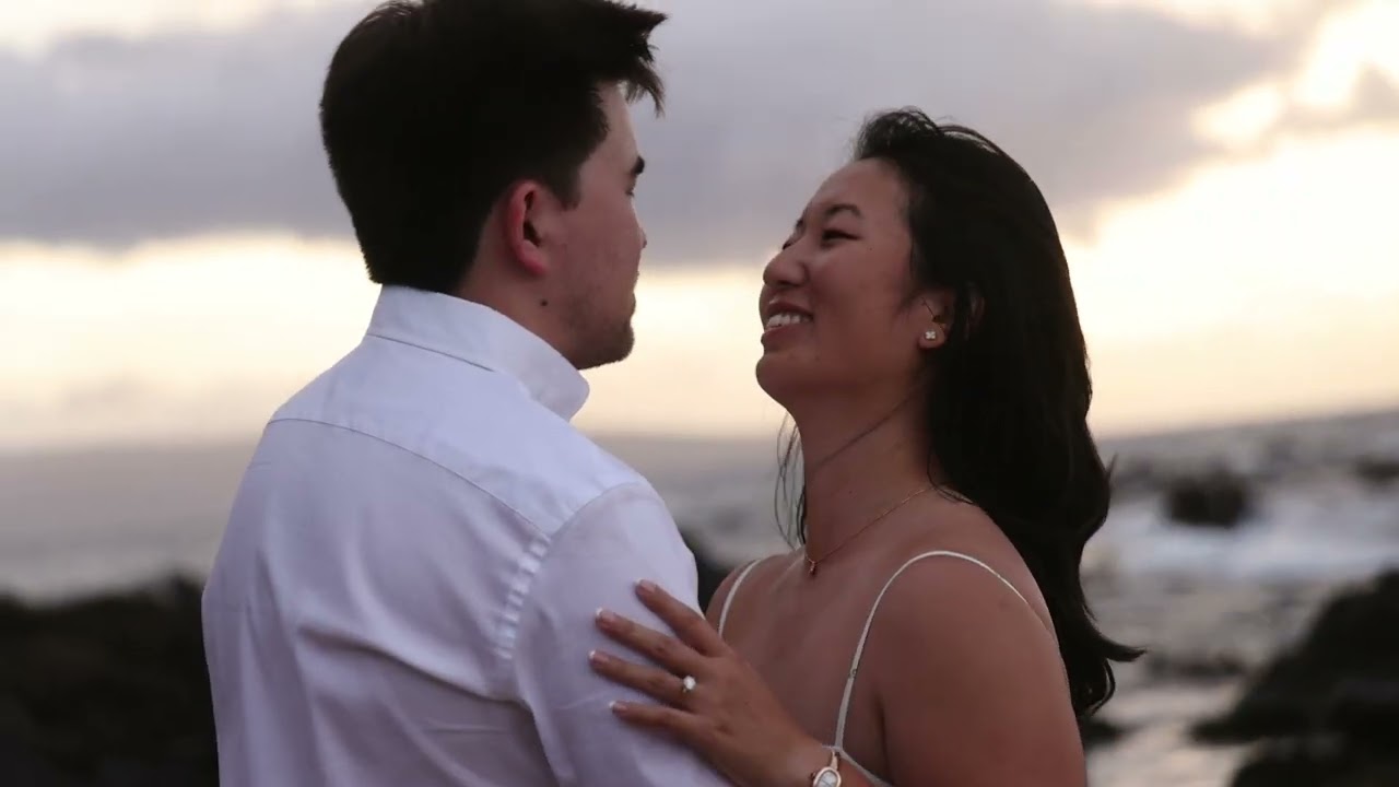 She said YES! Beautiful Proposal on Maui in Wailea with Proposal Planners