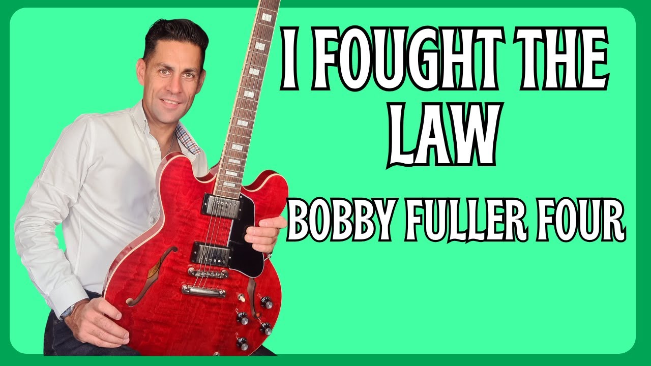 Learn to play I fought The Law by The Bobby Fuller Four . Guitar Lesson +Tutorial