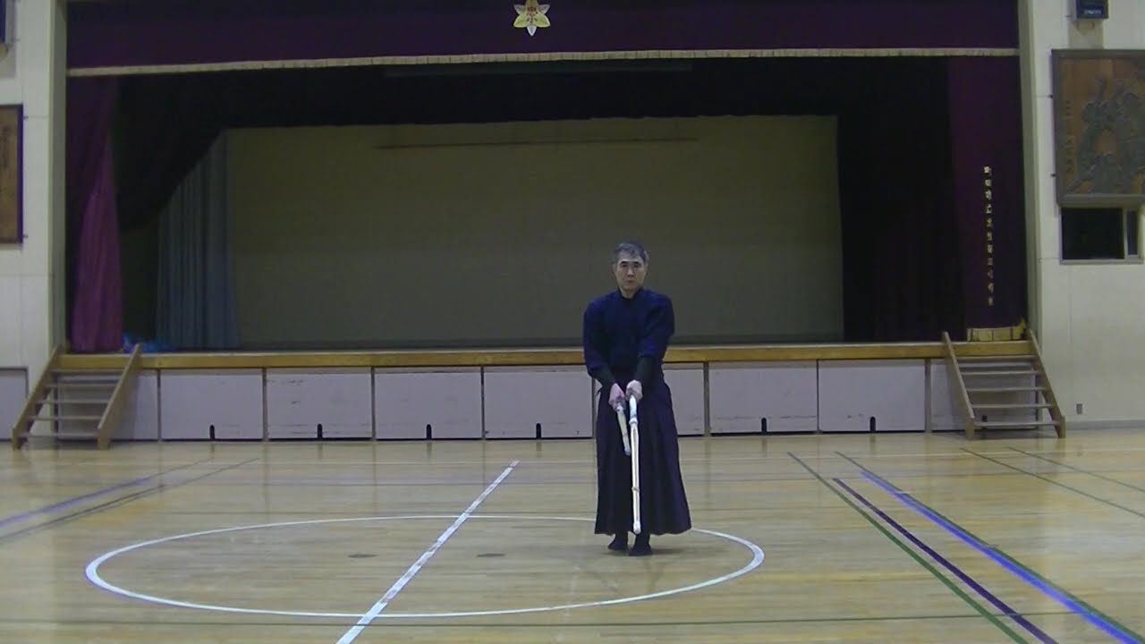 （一人稽古）片手の上下素振り　 #二刀　#剣道