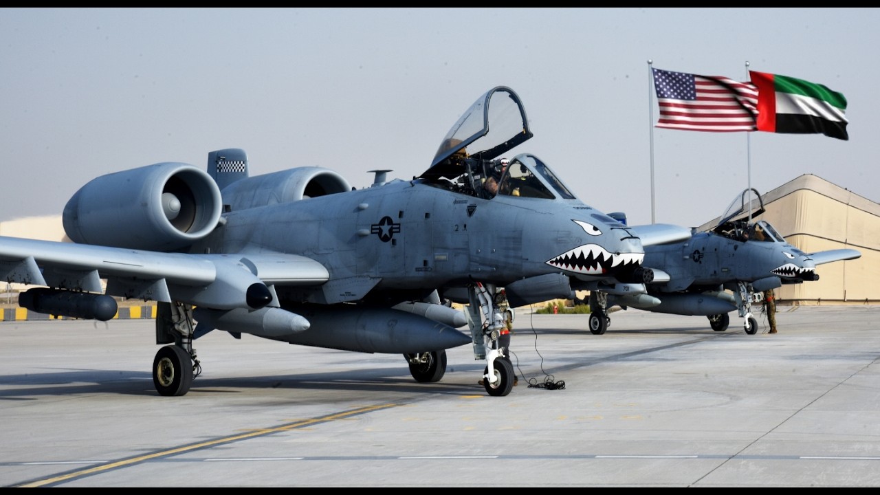 UAE Stunned as A-10 Thunderbolt II’s Arrive at Al Dhafra Air Base