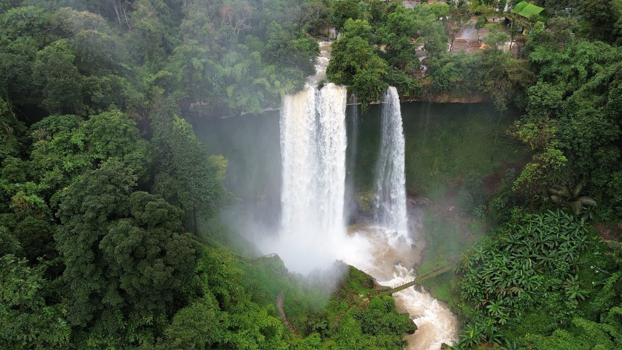 Khám phá thác Đắk Glun và gặp những cô chú Miền Tây dễ mến #travel #tâynguyên #vietnam 