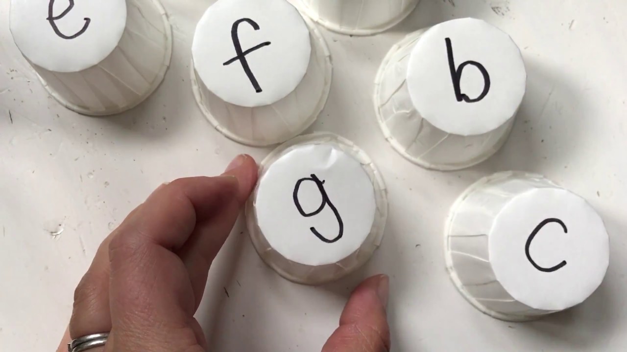 Phonics Cups Word Building Game