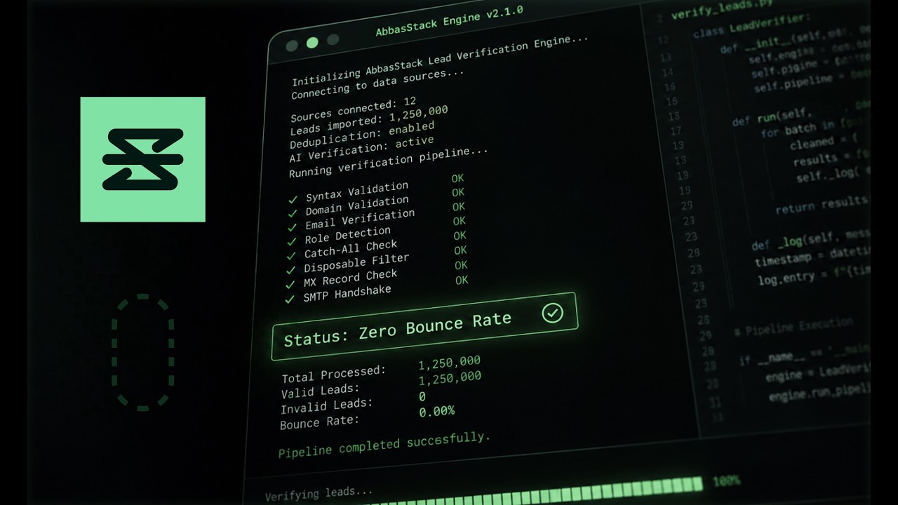 How to Scrape B2B Leads with 0% Bounce Rate (Bypass API Limits)