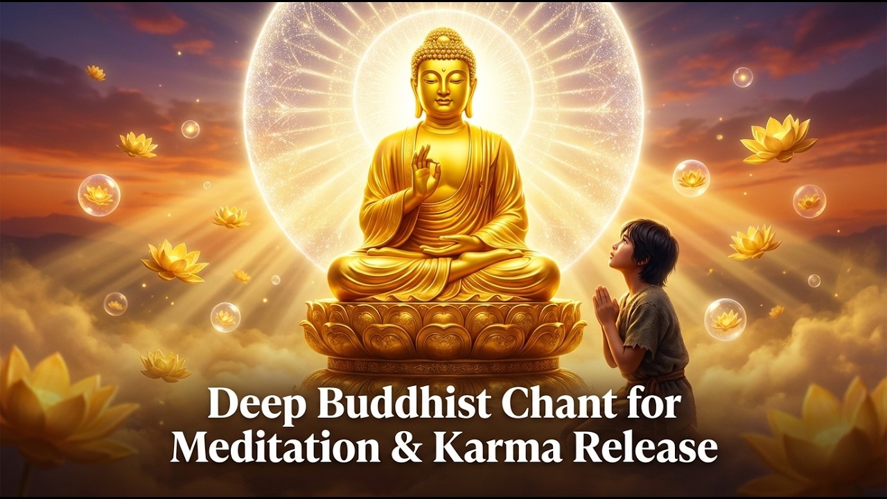Nam Mô A Di Đà Phật Thiền Định Sâu – Deep Buddhist Chant for Meditation & Karma Release