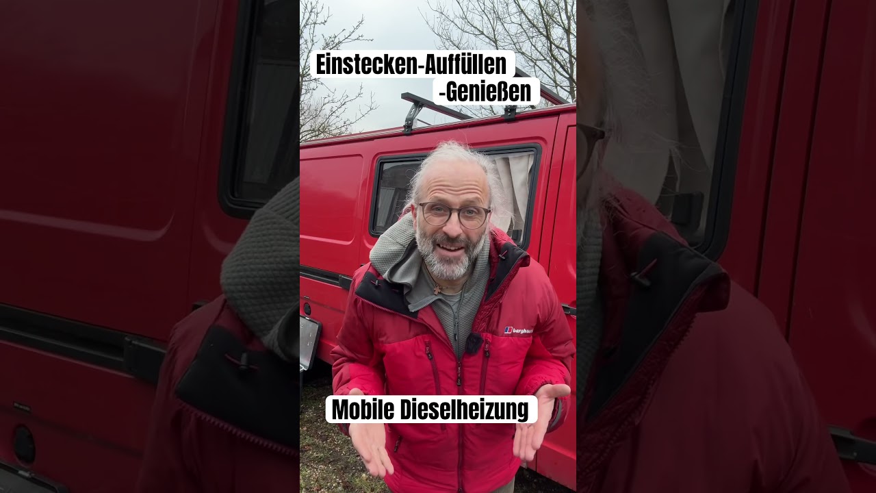 Geniale Diesel-Standheizung f&uuml;r drinnen und drau&szlig;en #vanlife #m&auml;des #camperexperte #van