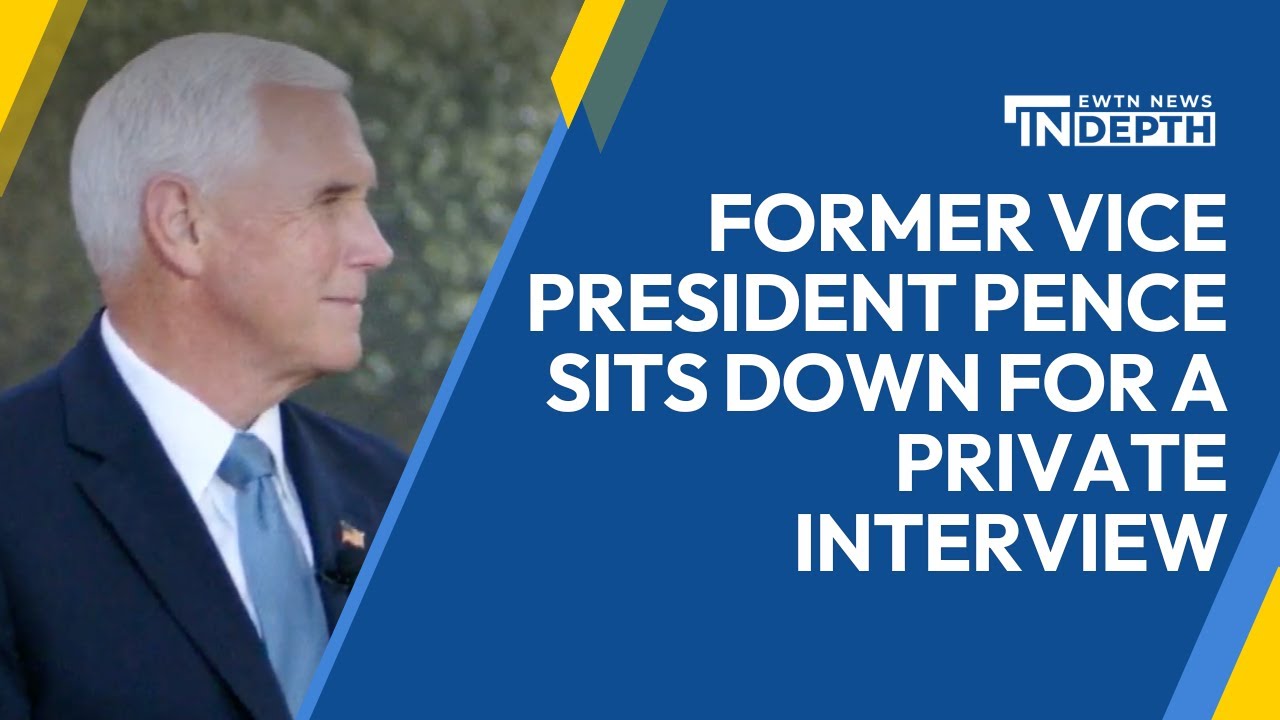 Former Vice President Mike Pence Discusses His Run for The White House | EWTN News In Depth