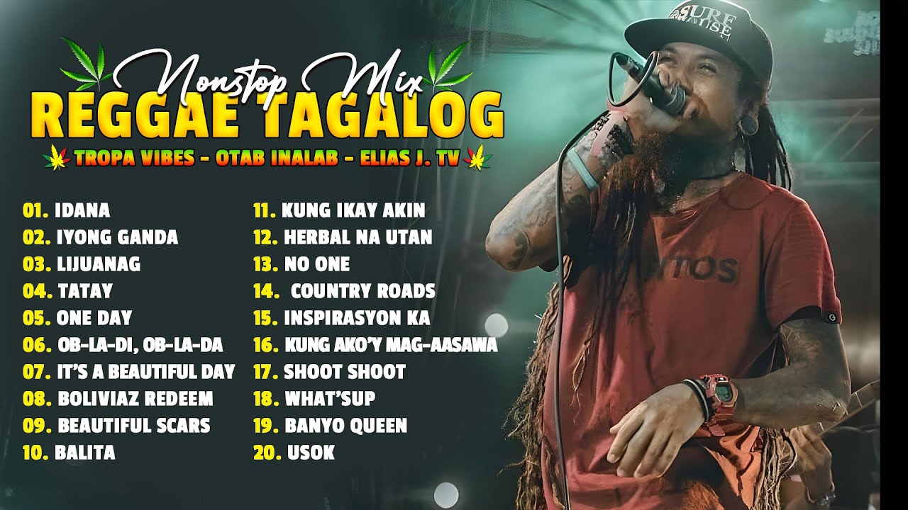 Tagalog Reggae Dance Medley ❤️ Chocolate Factory, Tropical Vibes, Otab Inalab ❤️Idana,Tatay, One Day