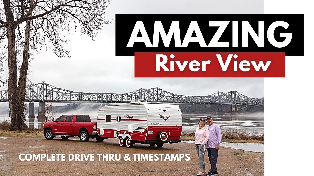 RV Camping at River View RV Park and Resort in Vidalia, Louisiana