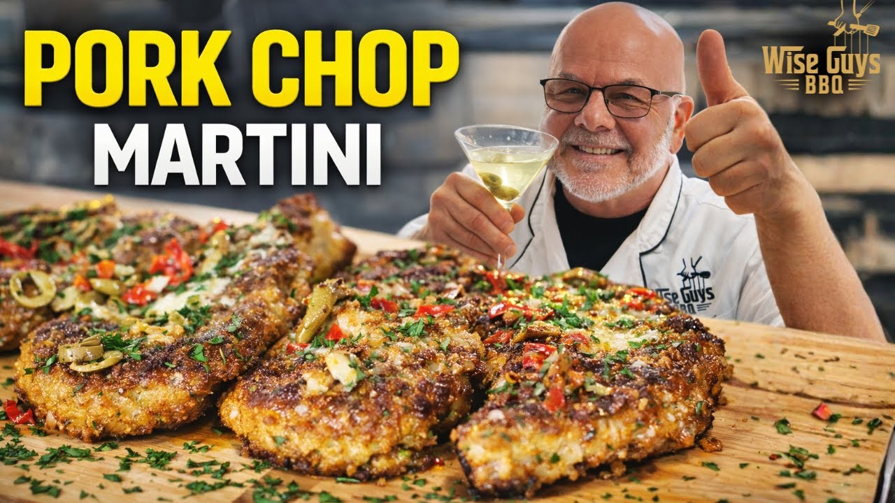 How to Make the BEST Pork Chop You’ll Ever Eat Pork Chop | Martini Recipe