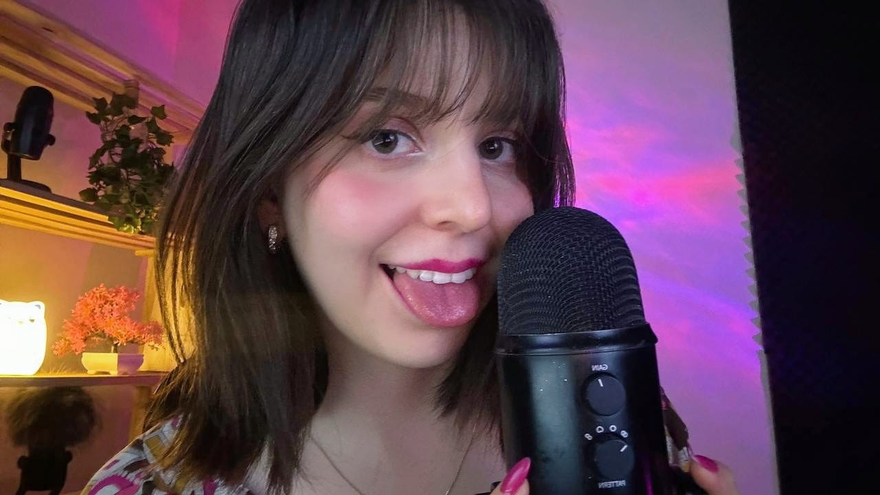ASMR | Sons de boca invisíveis (toques na tela)