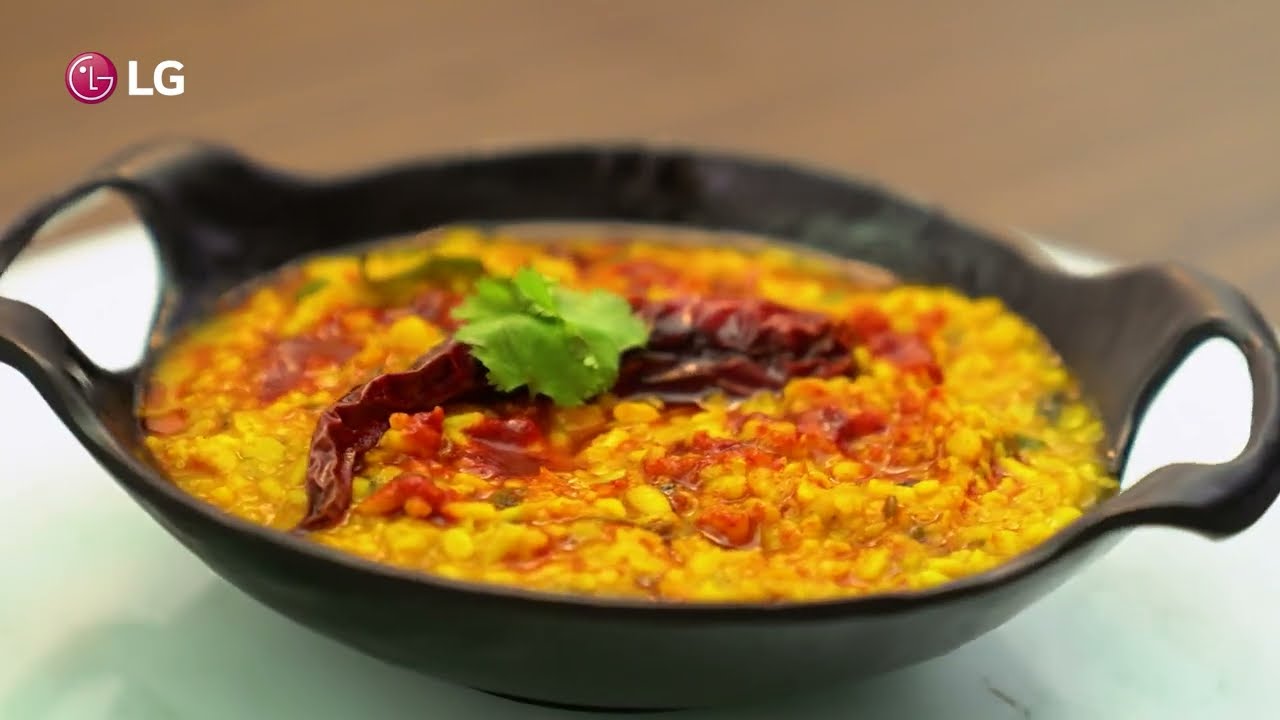 (Bengali Version) LG Microwave Oven | Indian Dal Tadka | LG