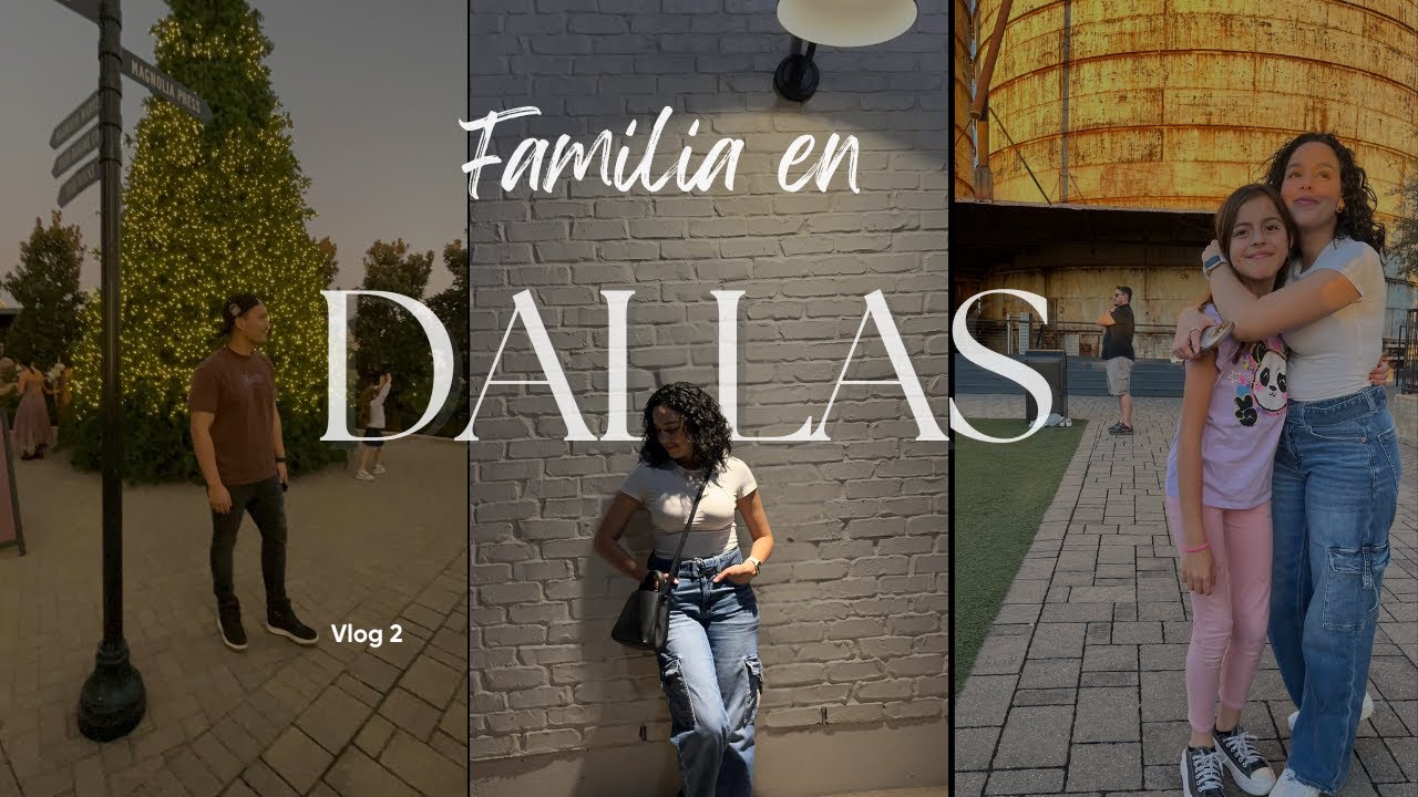 NIEVE, AVENTURAS Y FAMILIA EN DALLAS 🇺🇸 | Vlog Viaje Ana María Estupiñán & Mattias Bylin