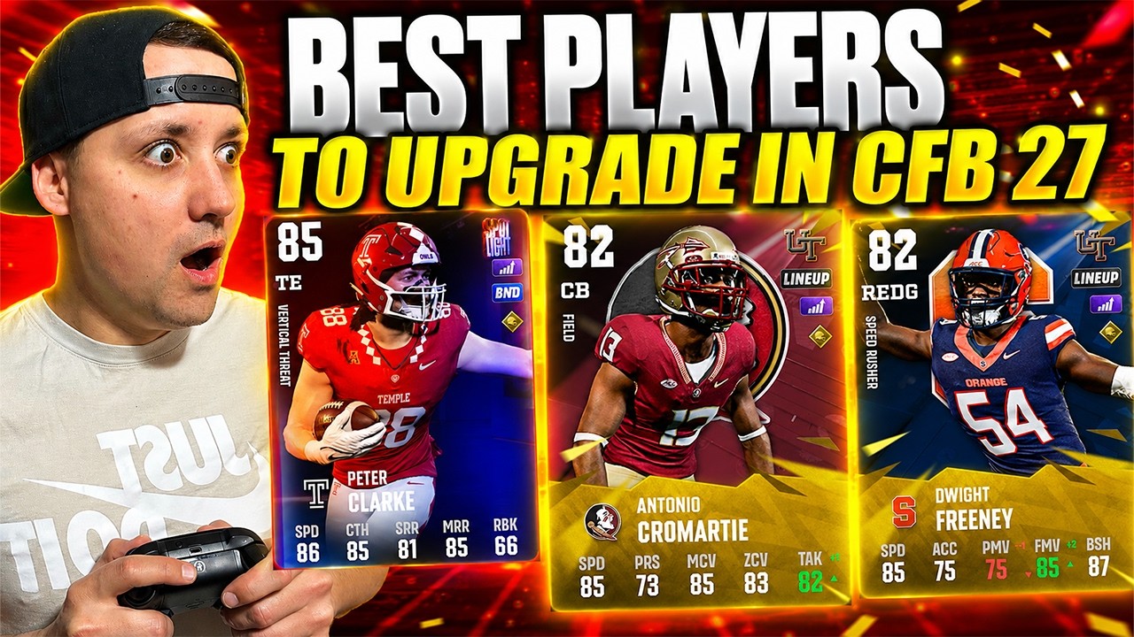 СКОРОСТЬ 88! ЛУЧШИЕ игроки для прокачки ПРЯМО СЕЙЧАС в CFB 27 Ultimate Team