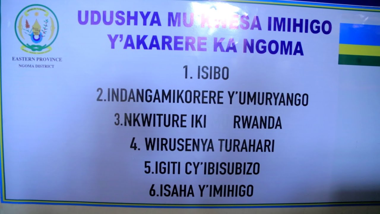 URUNANA MUKWESA IMIHIGO Y’AKARERE KA NGOMA 2020-2021