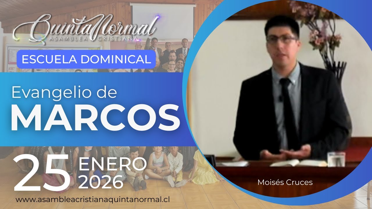Evangelio de Marcos - Moisés Cruces | E. D. 25/01/26