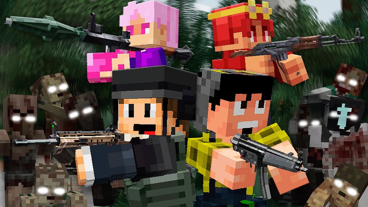 Escapando de um APOCALIPSE ZUMBI no Minecraft!