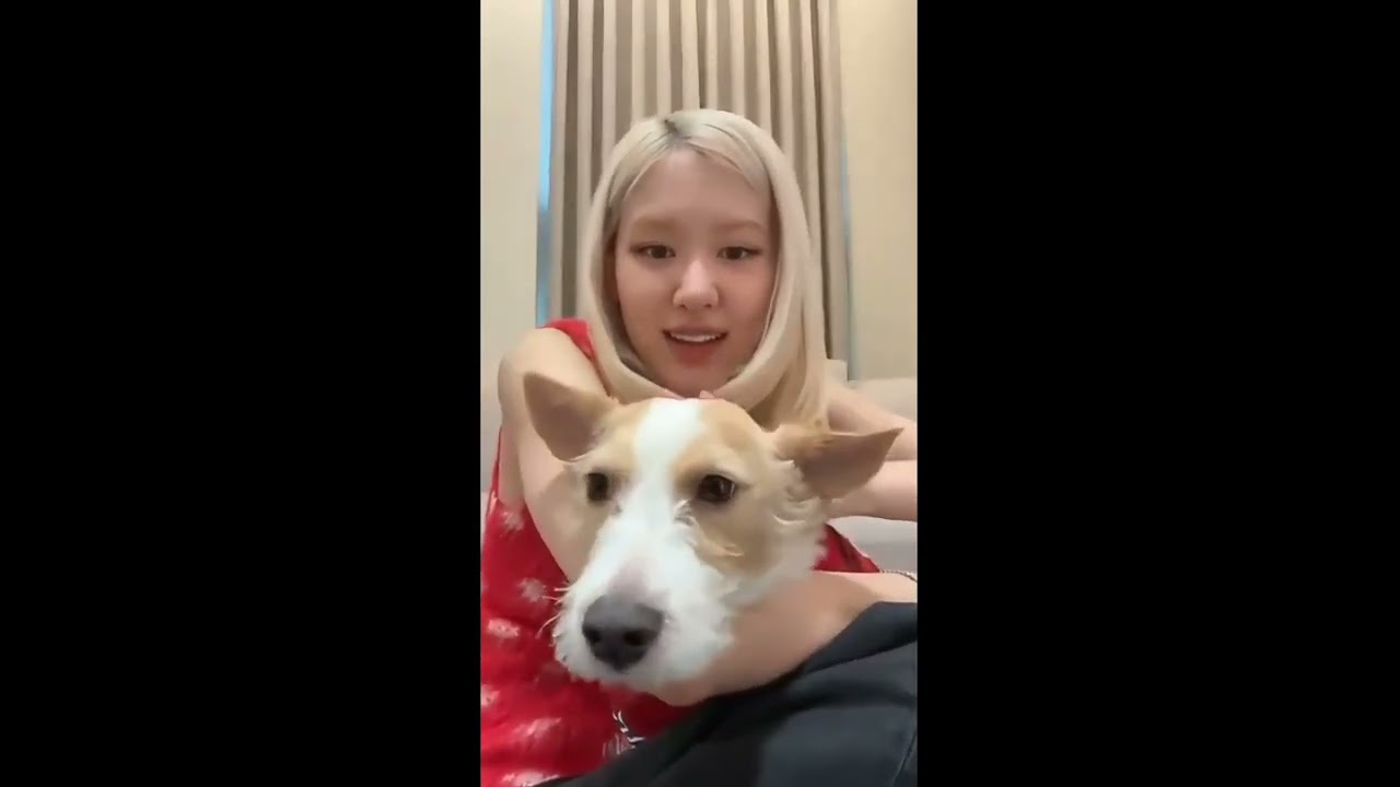 Rosé Instagram live