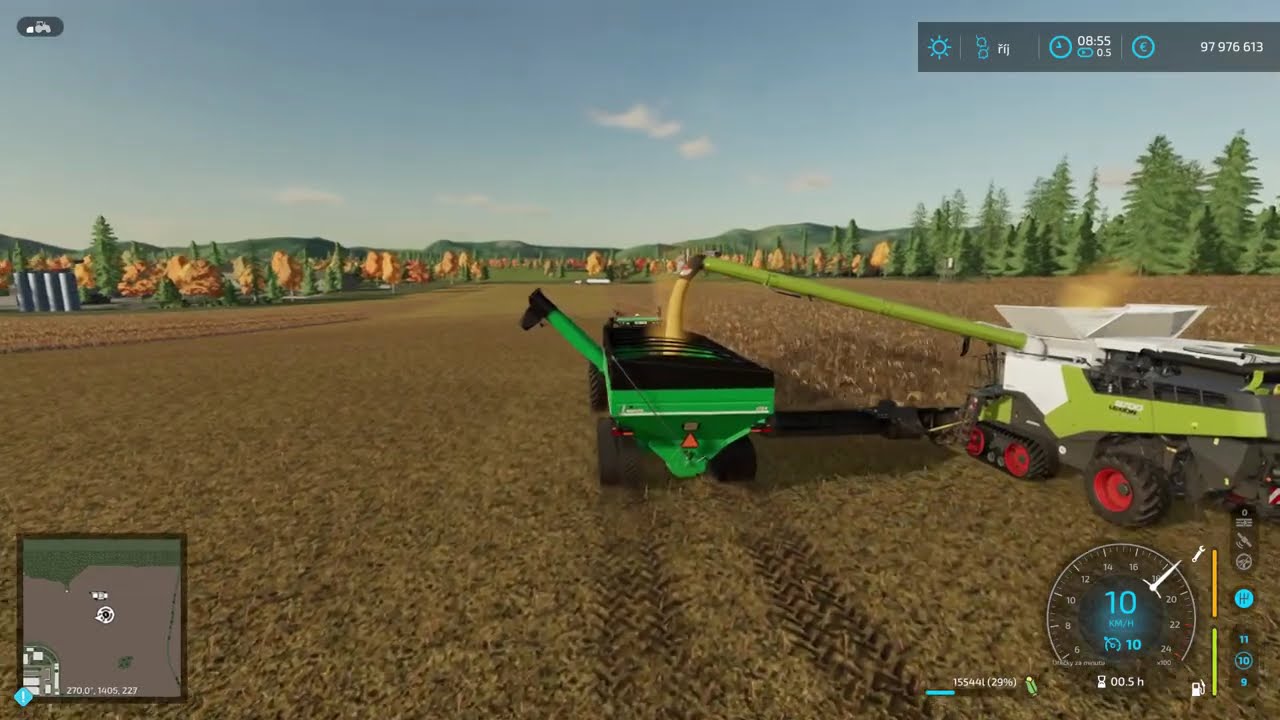 Reality vs Farming Simulator 22 - CORN HARVEST