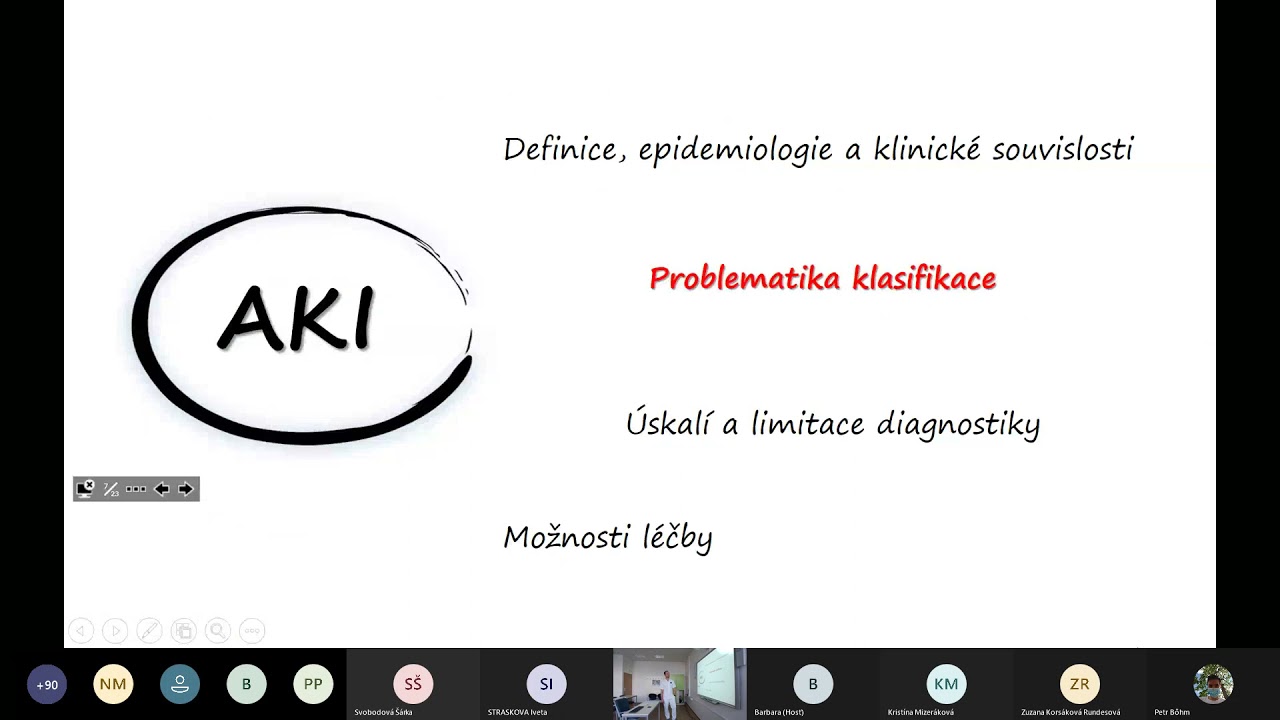 Akutní poškození ledvin - AKI