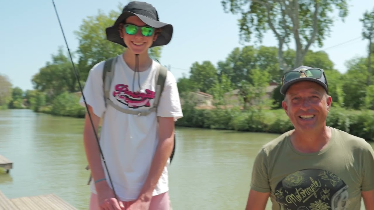 Un pêcheur en Vadrouille - Pêche du Black Bass - Canal du Midi et Lac