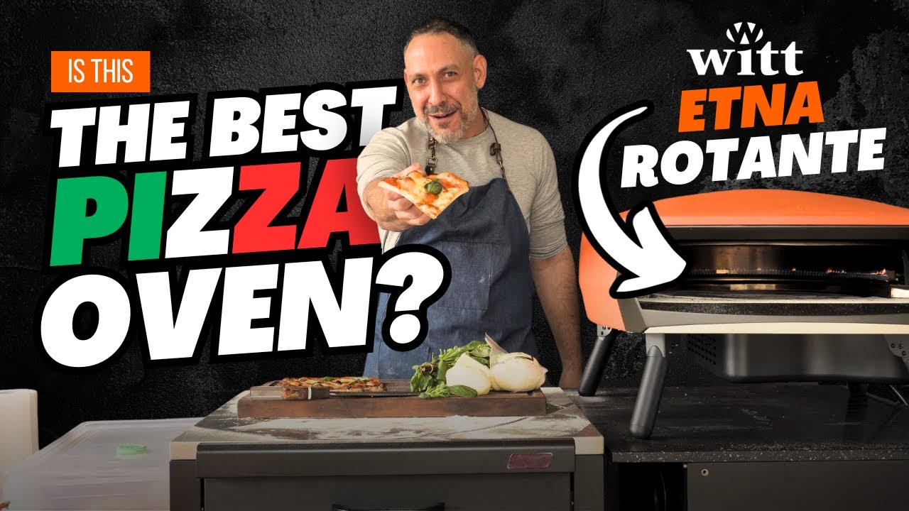 Распаковка печи для пиццы Witt Etna Rotante + моя первая пицца! #спонсировано
