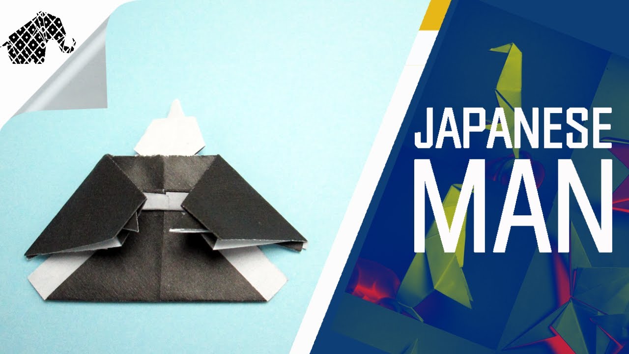 Origami - How To Make An Origami Japanese Man