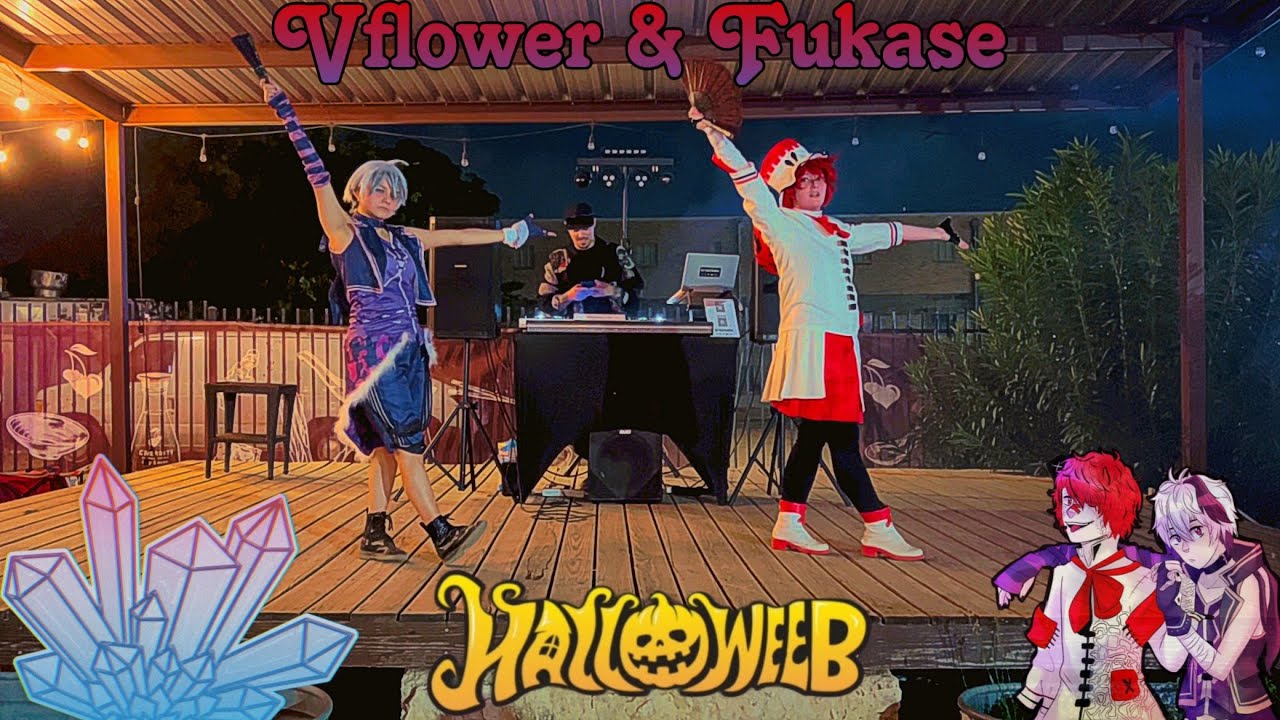 VFlower & Fukase Vocaloid Cosplay Performance 