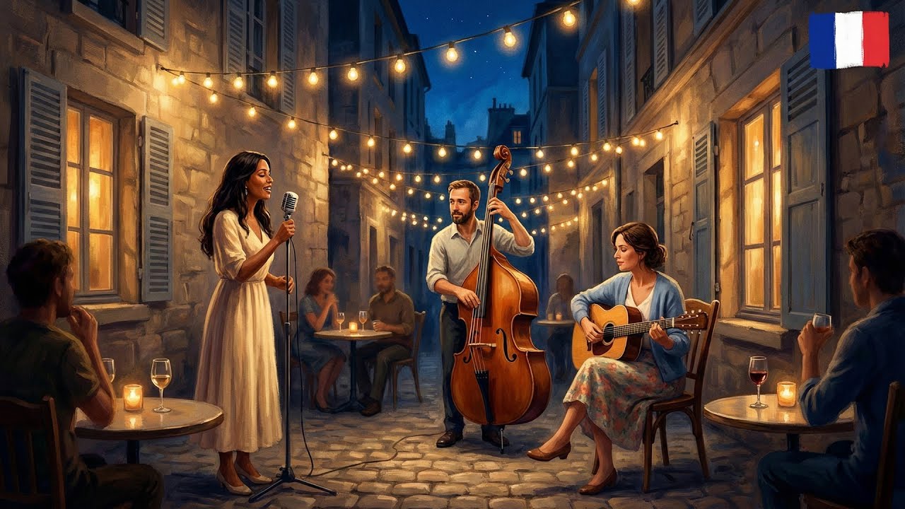 Soft French Chanson 📻 Smooth French Background Music for Home & Café Vibes, Vol. 34