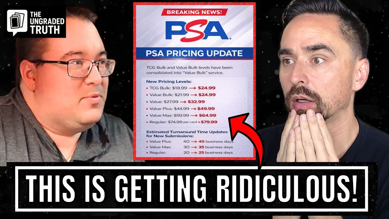 PSA Increases Prices Again! Collectors President Ryan Hoge Explains Why...