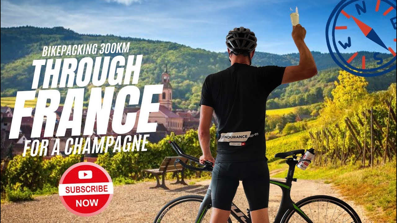 Riding 300KM For A Champagne | Bikepacking Through France