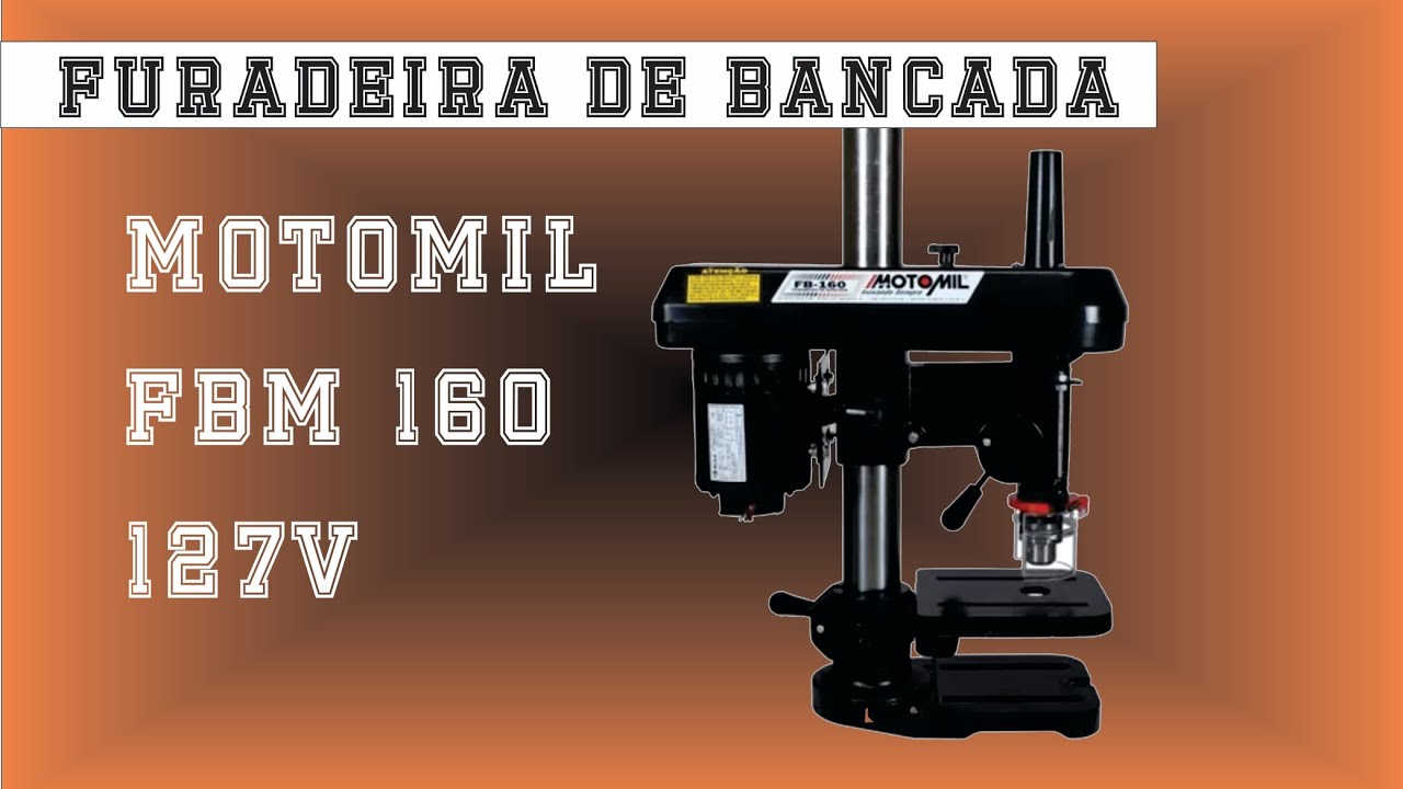 Furadeira MOTOMIL 160 fbm, será que compensa comprar ela
