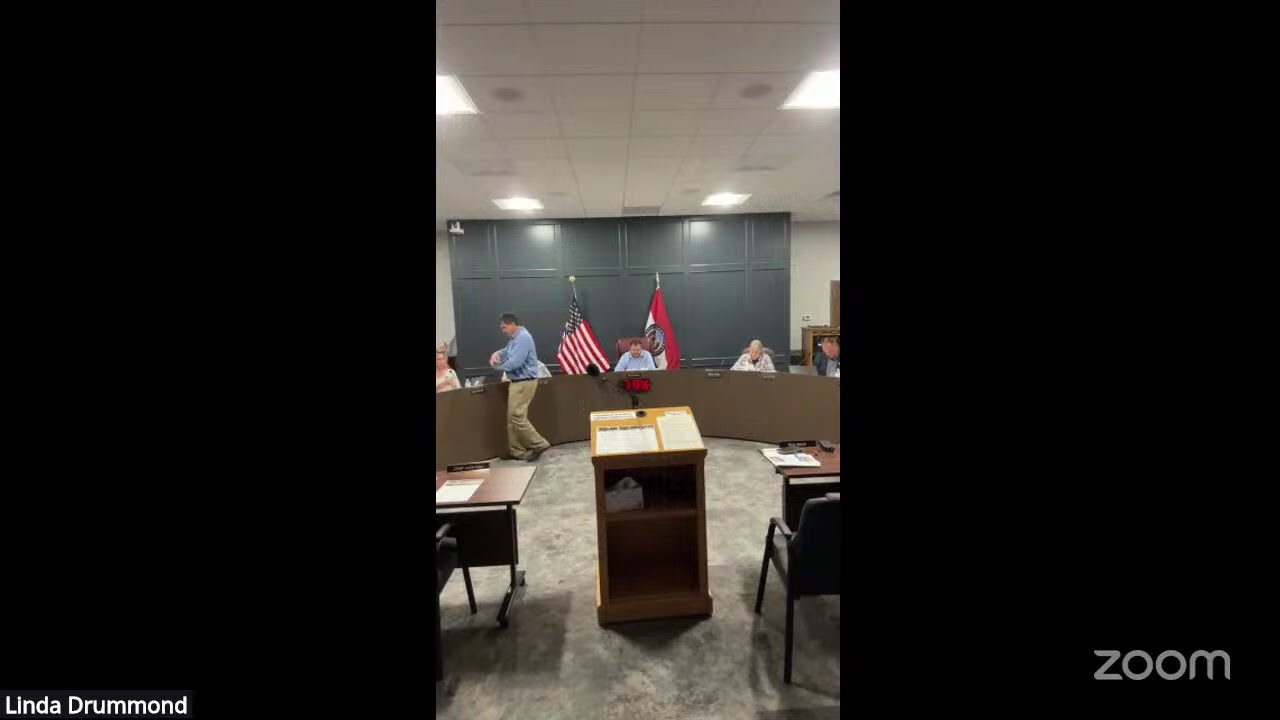 Board of Aldermen Regular Session 9-23-2025