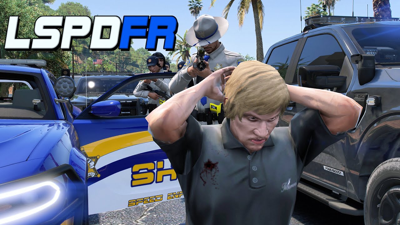 Speeders Beware Hellcat On Patrol! - GTA V LSPDFR