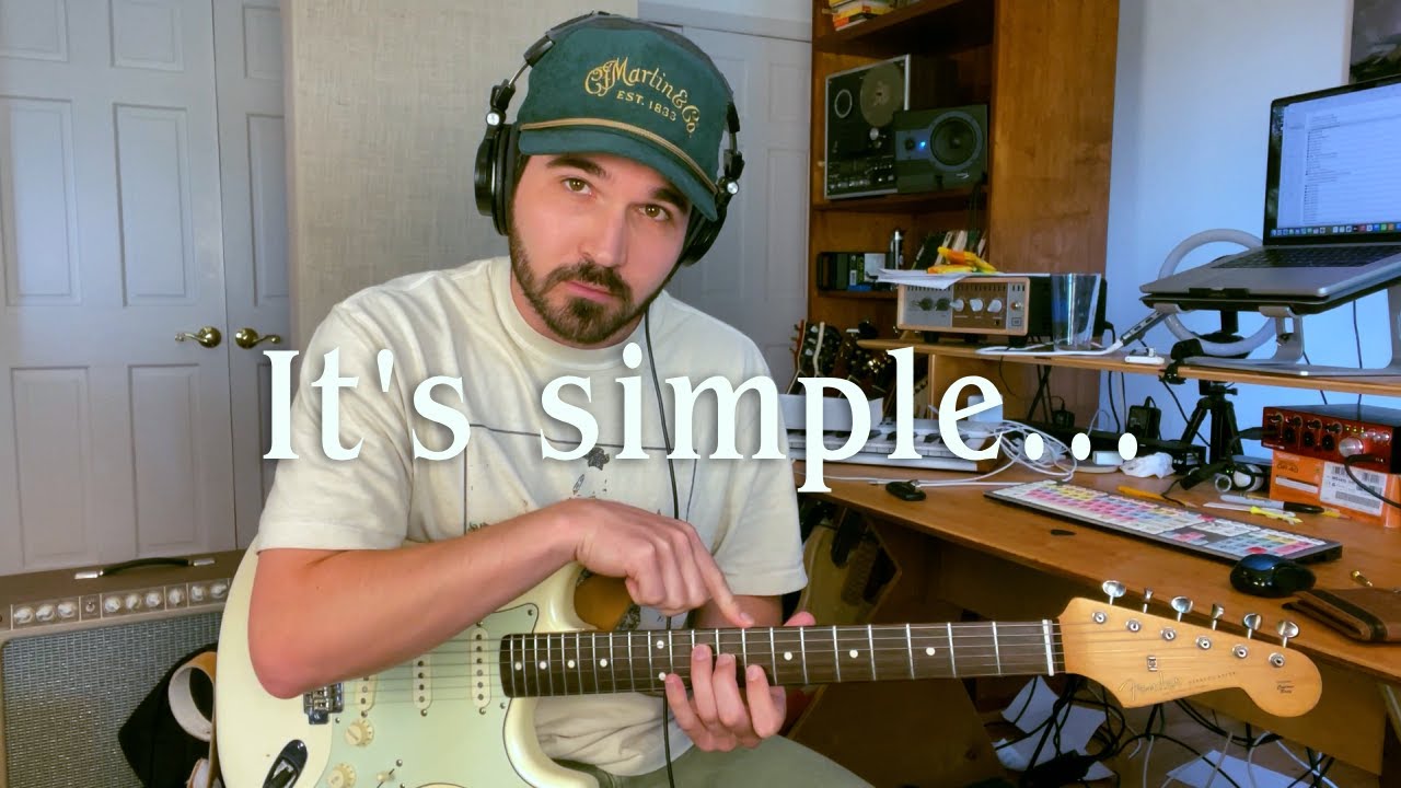 How to solo over complex chord progressions... (+ backing track practice)