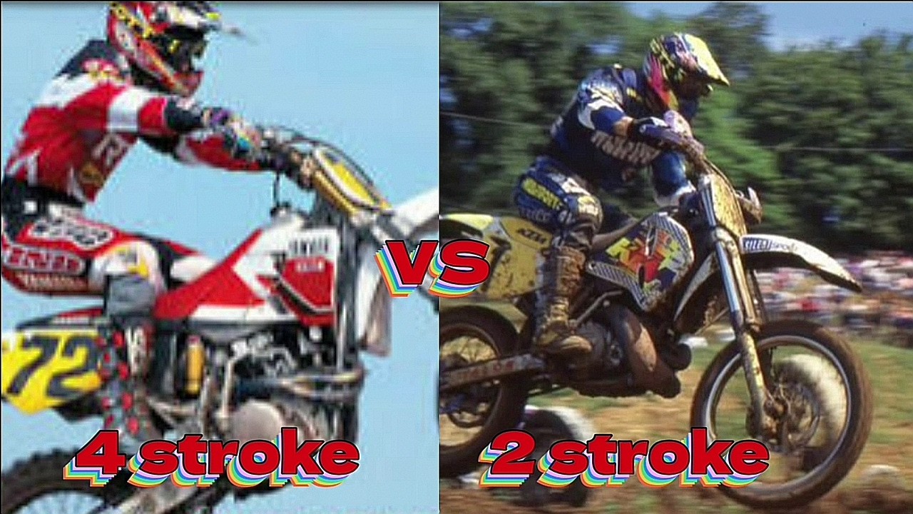 500 Motocross GP: Классическая битва 2-тактных и 4-тактных мотоциклов!!