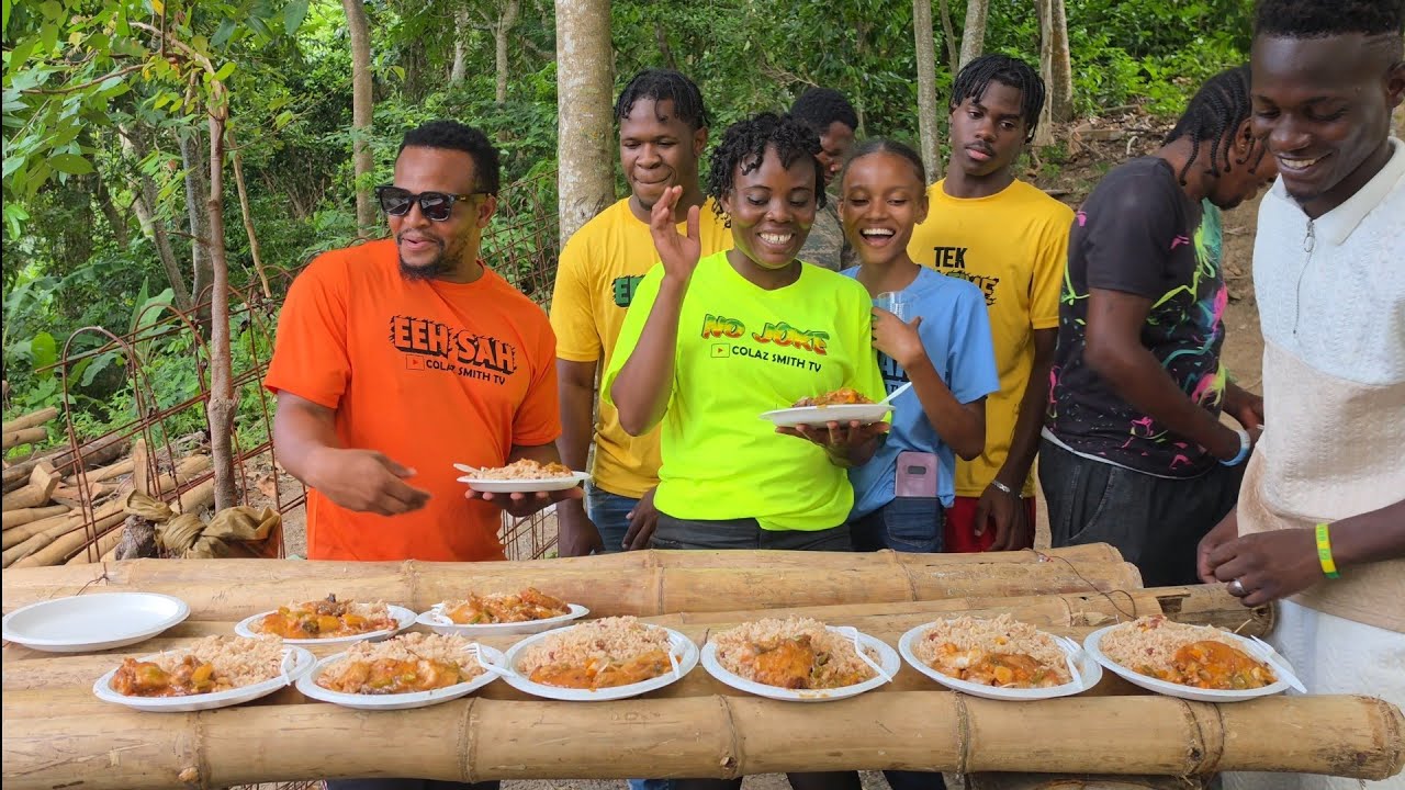 Pineapple rice & peas with homestyle slice fish | colaz smith tv team 