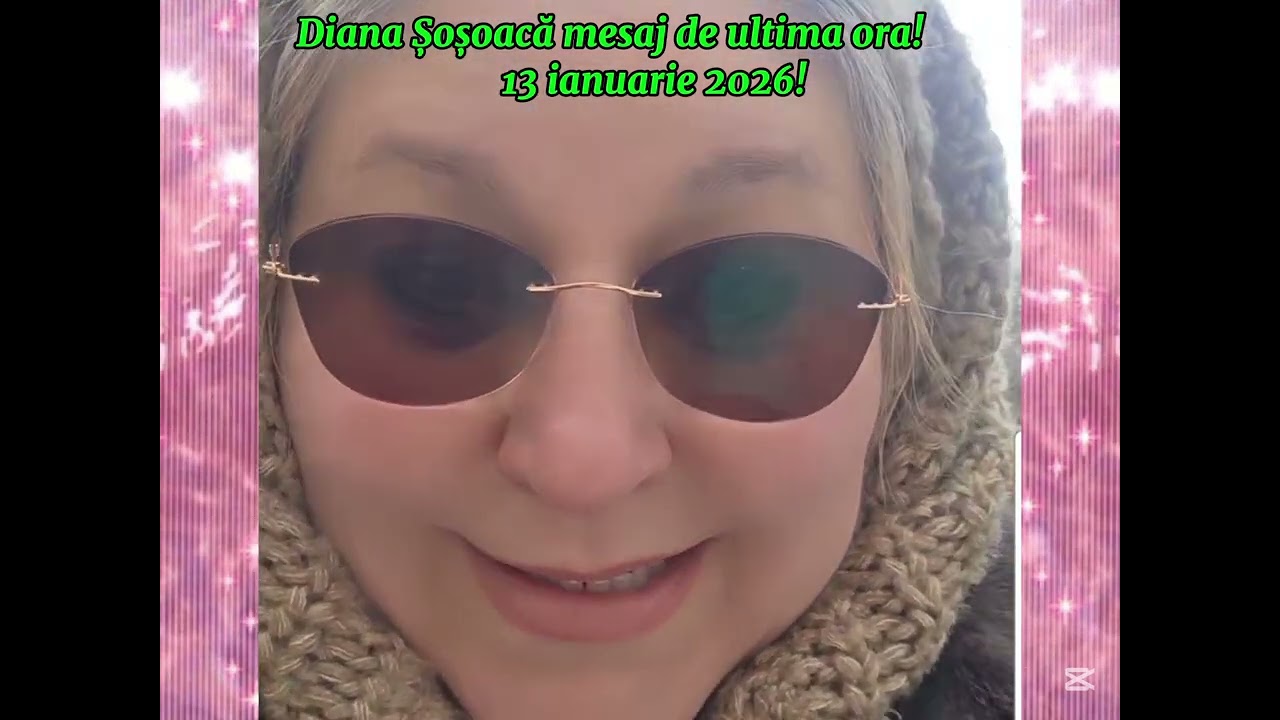 Diana Șoșoacă mesaj de ultima ora! 13 ianuarie 2026!