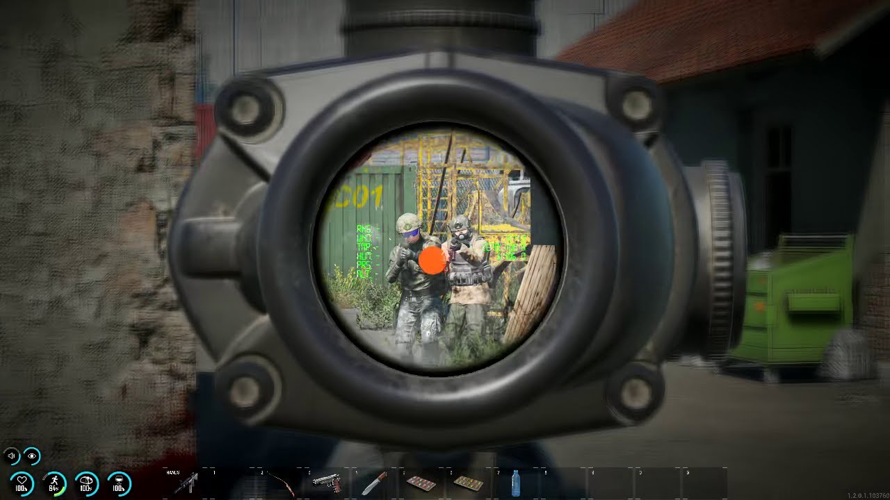 SCUM 1.2 D4 Airfield NPCs in numbers #OLDFARTSPVE